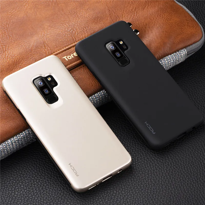 Rock Полный экран протектор флип чехол для Samsung galaxy s9 plus Чехол 360 роскошный