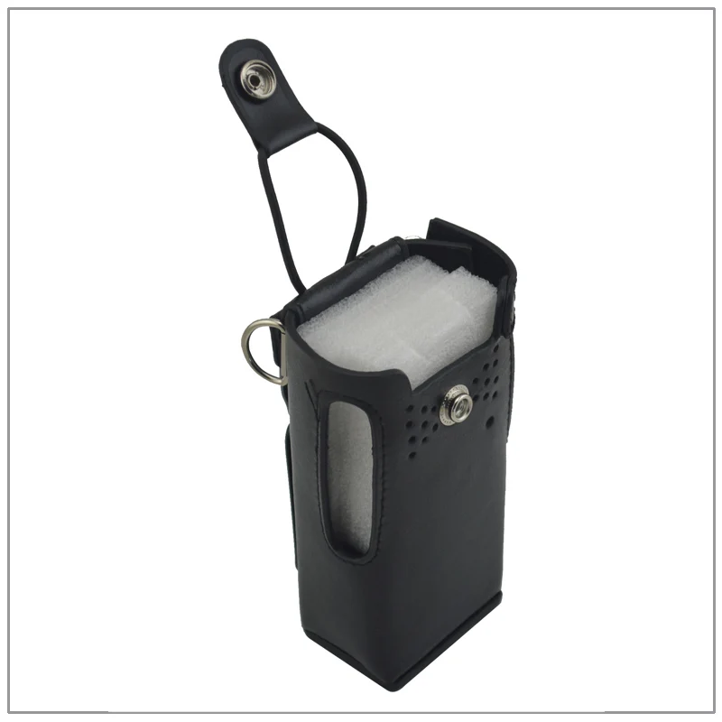 Кожаный чехол для переноски с ремнем и клипсой Motorola GP328/GP340/HT750/HT1250 EP450 т. Д. рация |