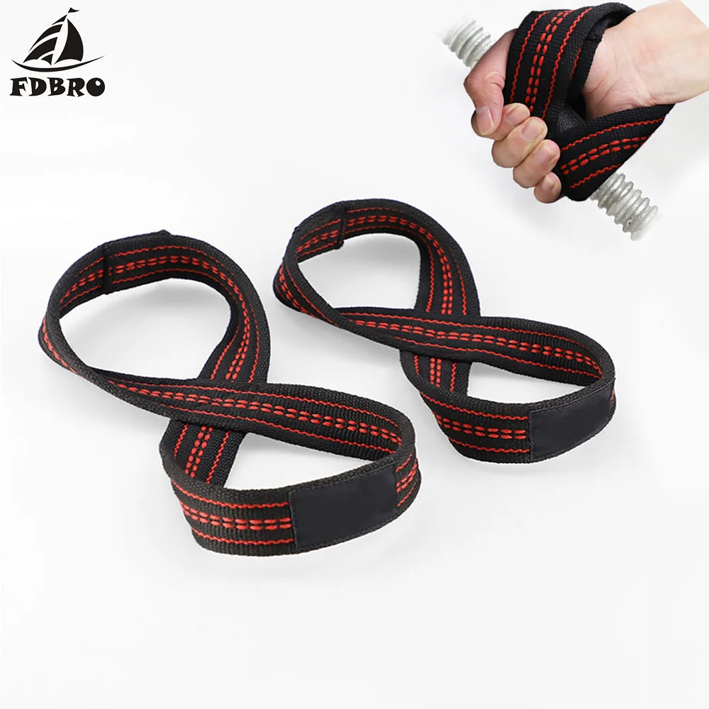 FDBRO новые ремни для тяжелой атлетики дэдлифт наручный ремешок тяги