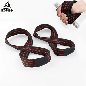FDBRO новые ремни для тяжелой атлетики, дэдлифт, наручный ремешок для тяги, горизонтальная штанга, пауэрлифтинг, тренажерный зал, фитнес, оборудование для бодибилдинга