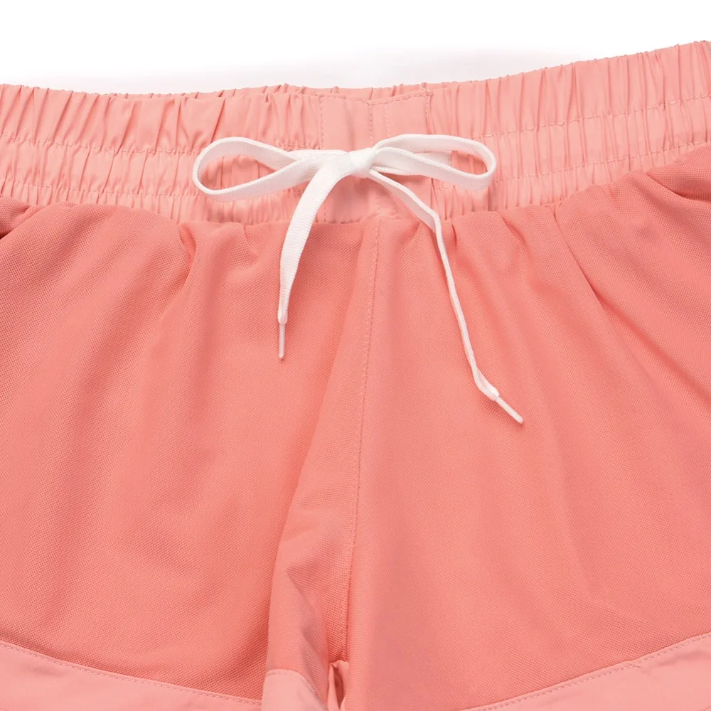 Спортивные шорты Meshy с внутренним слоем женские тянущиеся дышащей сеткой для