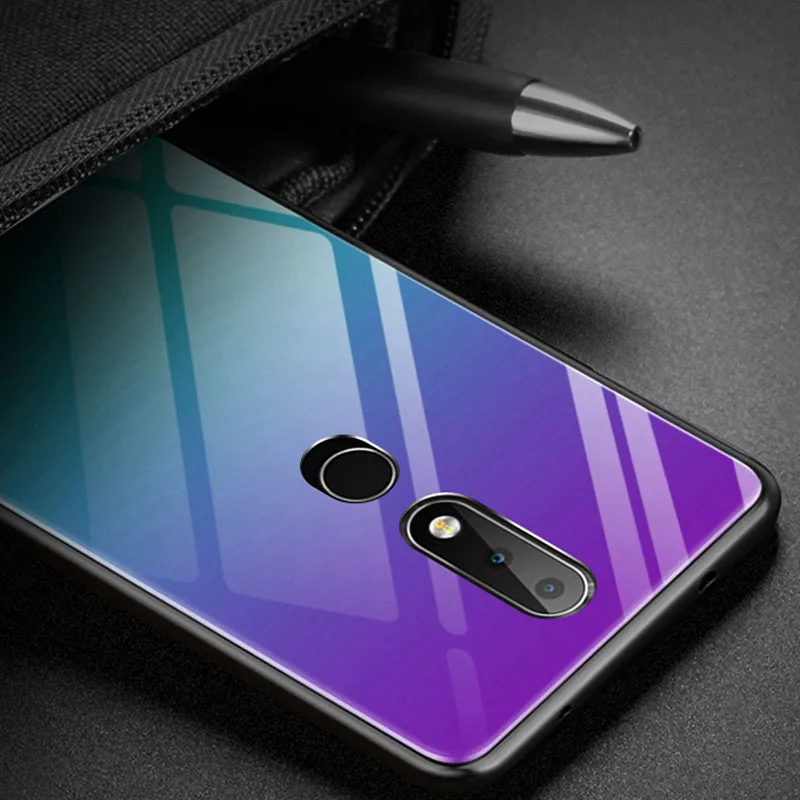 Для Huawei Honor 10 Lite чехол Чехол из закаленного стекла для телефона защитный Honor10 coque
