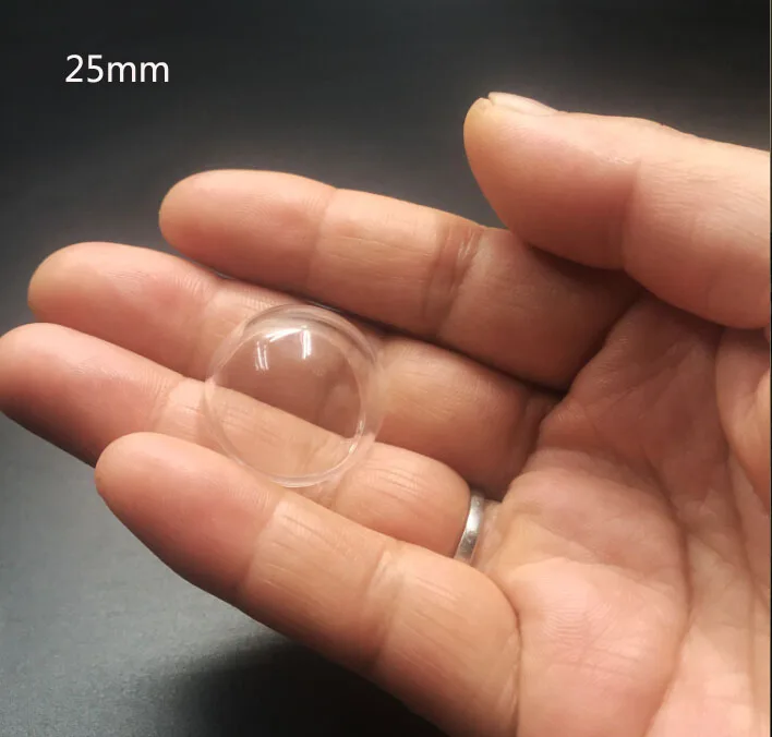 25 мм полустеклянный купол Глобус медальон флакон подвеска в форме стеклянной