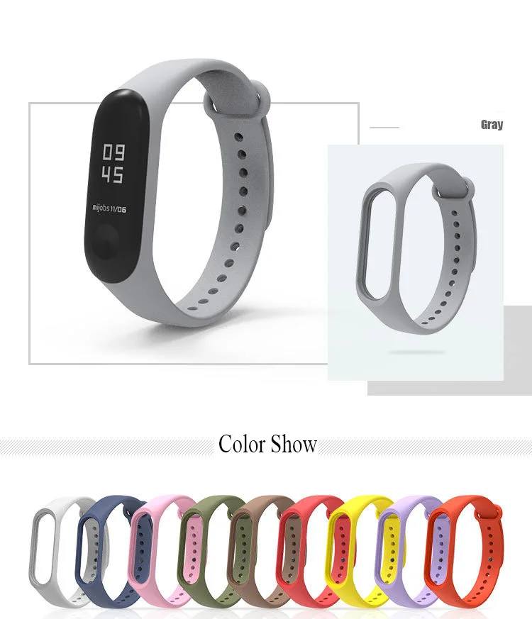 Ремешок Mjobs mi 3 для Xiaomi mi, 3 браслета, ТПУ, mi band 3, аксессуары, mi band 3, сменный ремешок, 13 различных цветов