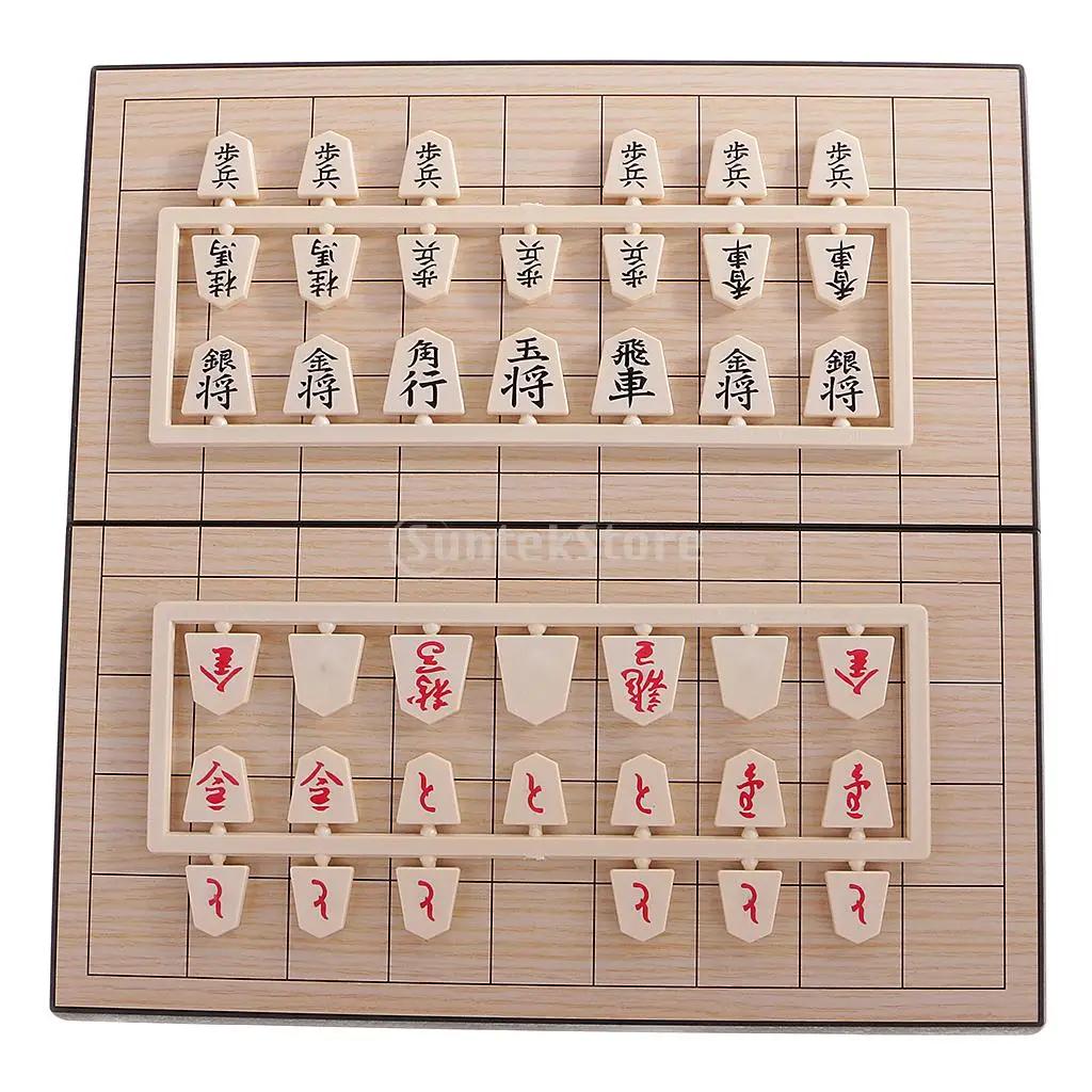 Магнитные японские шахматы Shogi с складной магнитной настольной игры портативный