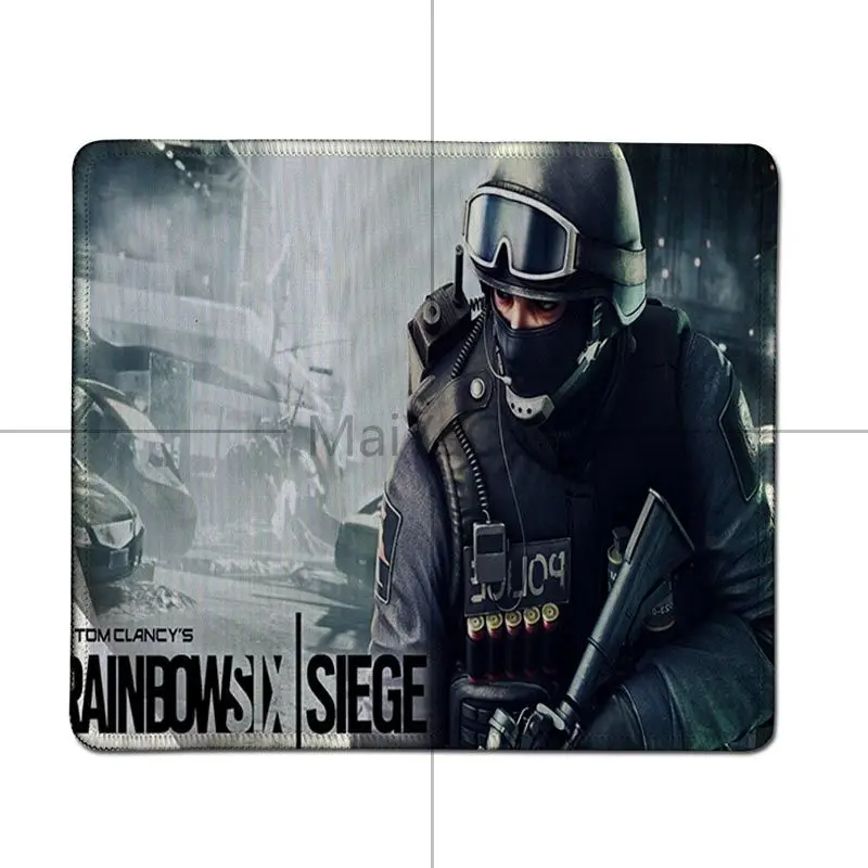 MaiYaCa, высокое качество, Радужный six siege коврик для мыши, геймерский игровой коврик, коврик для клавиатуры, Настольный коврик, компьютерная игра, планшет, игровой