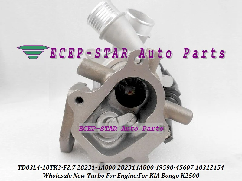 TURBO TD03L TD03L4 10TK3 F2.7 28231 4A800 282314A800 49590 45607 10312154 для KIA Bongo K2500 2.5L 1.5L|turbo turbo turbo|turbo kiakia |