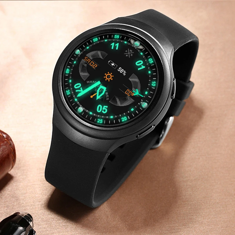 НОВЫЙ X3 Плюс K9 Bluetooth Смарт Смотреть Android 5.1 MTK6580 Quad Core 1 ГБ + 8 Сердечного ритма Smartwatch