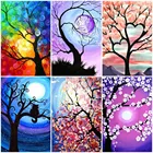 Evershine Алмазная вышивка продажа дерево Алмазная картина полная дрель квадратные декорации Стразы картины Алмазная мозаика мультфильм