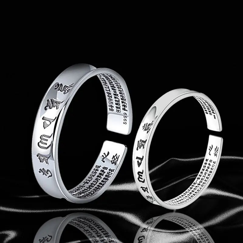 

2018 Special Offer Real Bangle Fine Jewelry, Japan And South Korea Fashion Lady's Sutra Personality Element Bracelet Version