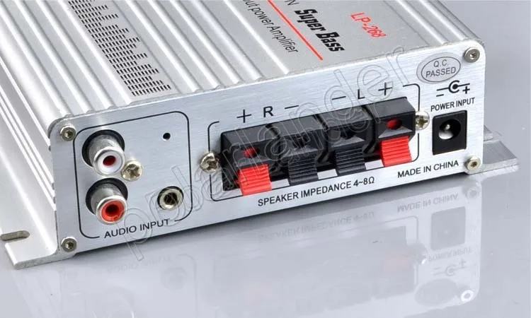 Усилитель мощности 2CH 20WX2 RMS новая автомобильная аудиосистема Стерео Усилители