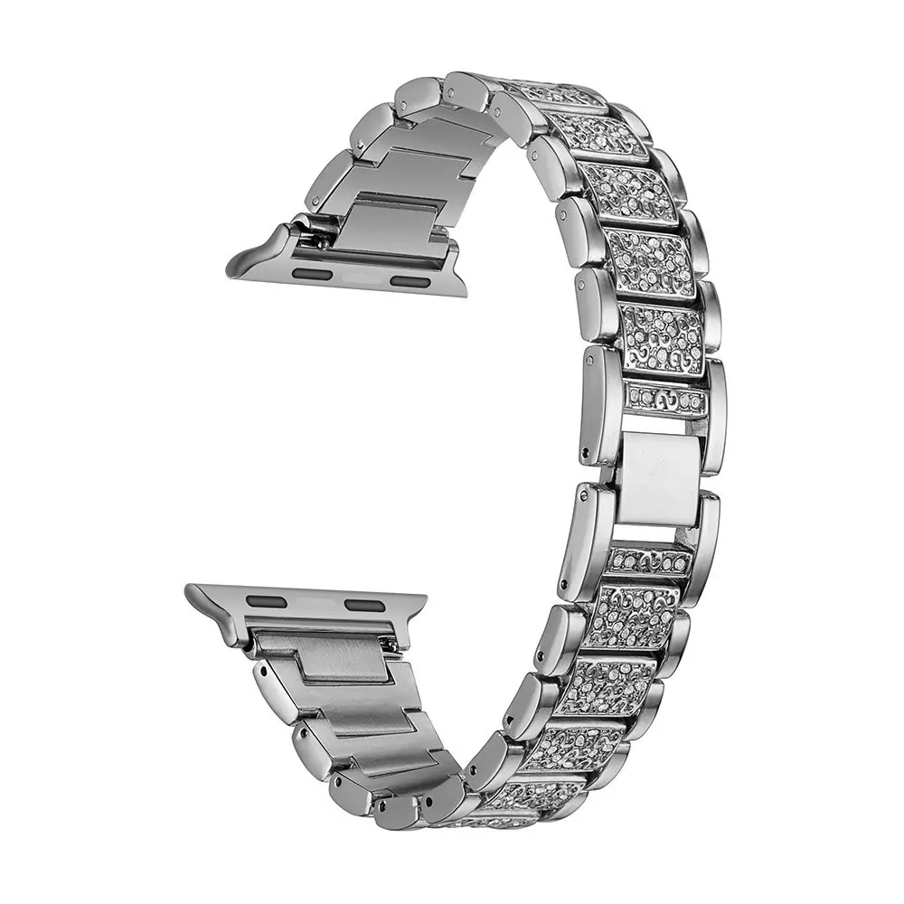 Браслет Joyozy из нержавеющей стали для Apple Watch 1, 2, 3, 38 мм, 42 мм, адаптер для iWatch серии 4/5, 40 мм, 44 мм