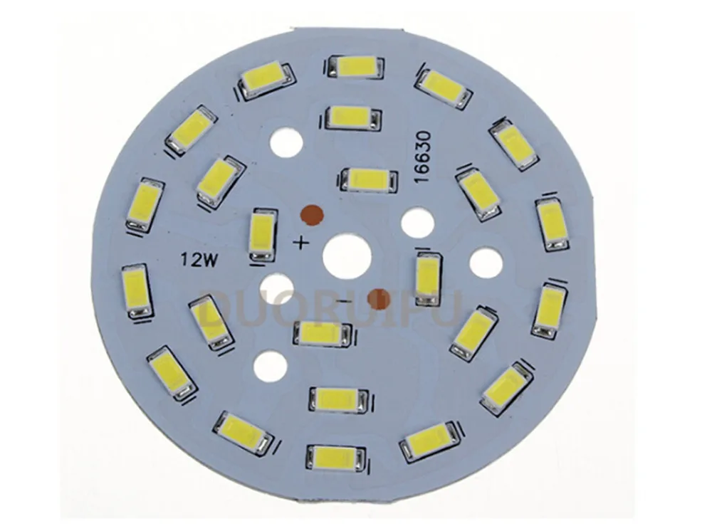 12 Вт SMD5730 Светодиодная лампа панель (пластина) Теплый 3000 k/белый 6000k 1200 1440LM