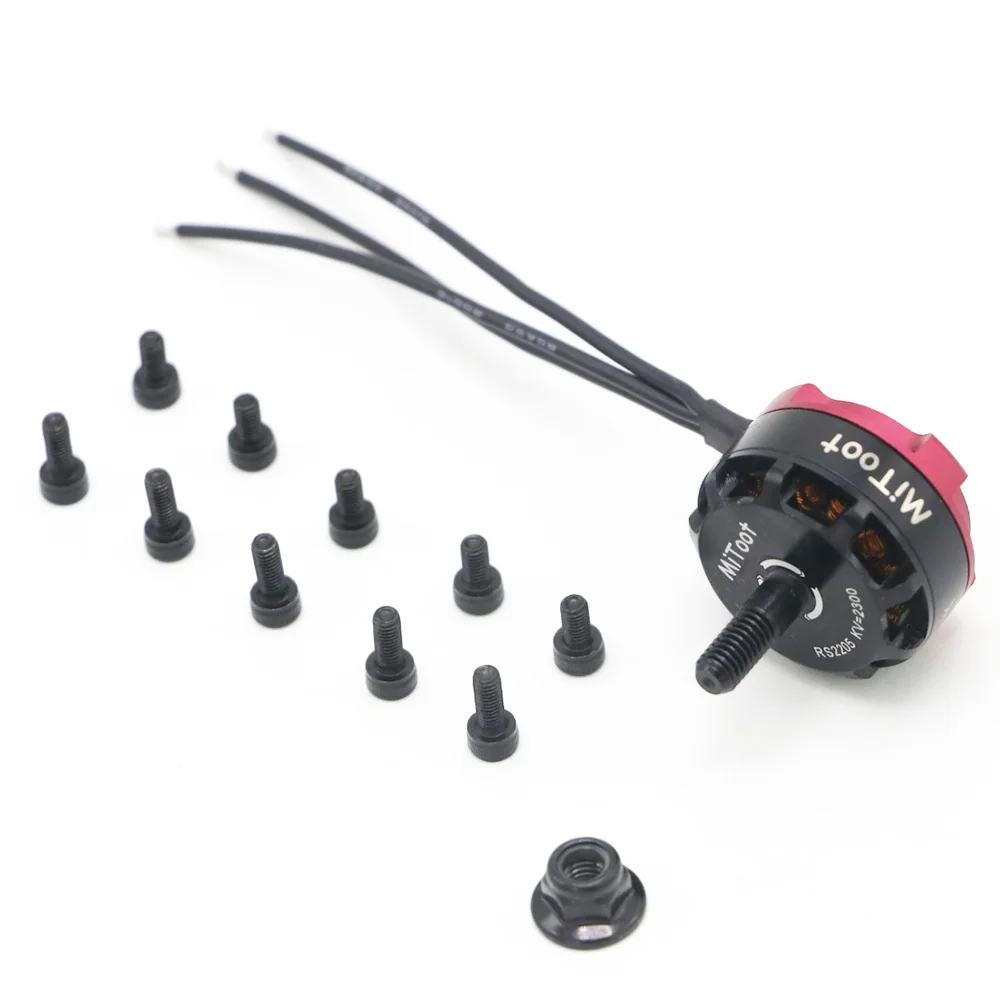 4 шт. Mitoot RS2205 2300KV 2600KV 2205 CW/CCW 3 4S бесщеточный двигатель для RC FPV Racing Drone Quad Motor