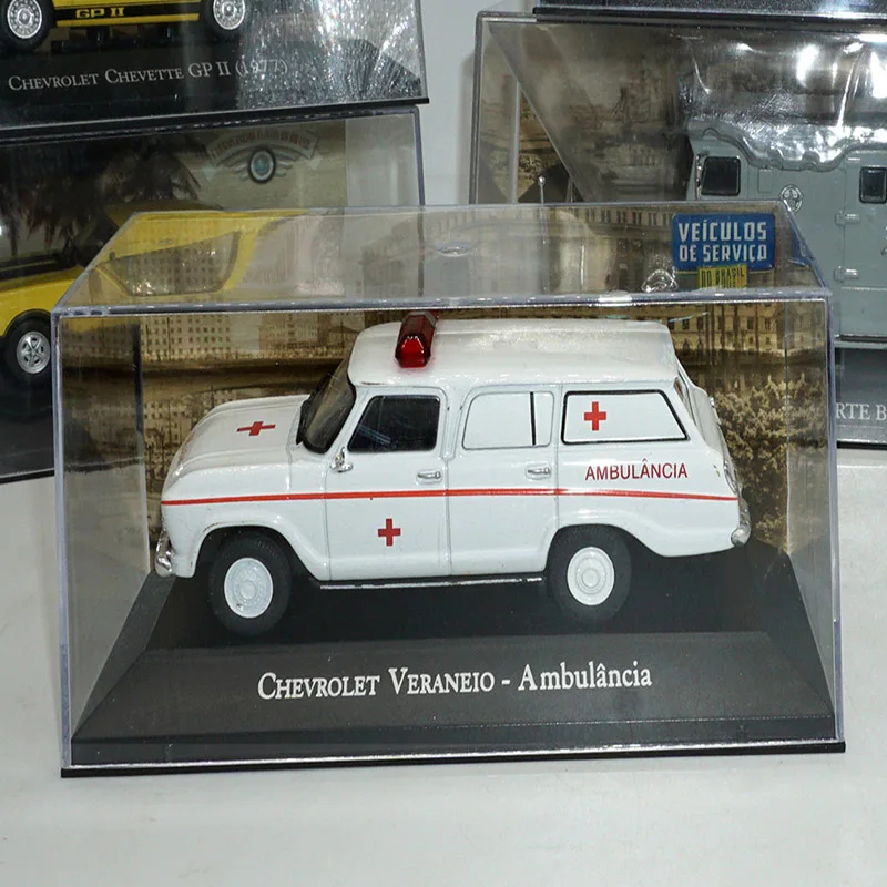 Коллекция бутик 1/43 весы миниатюрные CHEVROLET VERANEIO скорой помощи дисплей Модель сплава литой винтажный автомобиль подарок на день рождения