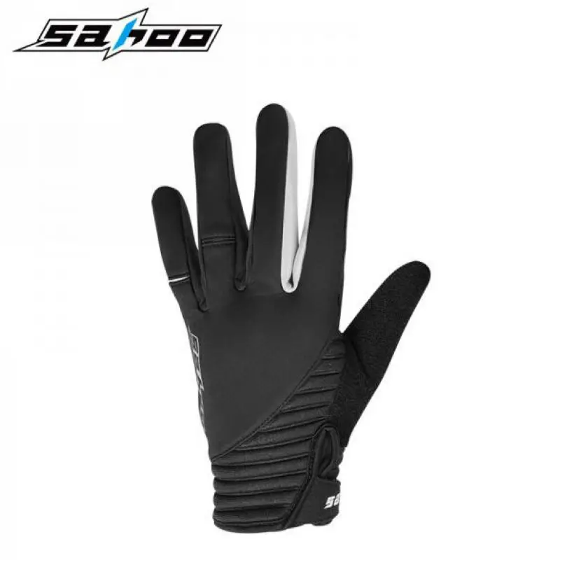 Мужские спортивные велосипедные перчатки SAHOO длинные для сенсорного экрана 2