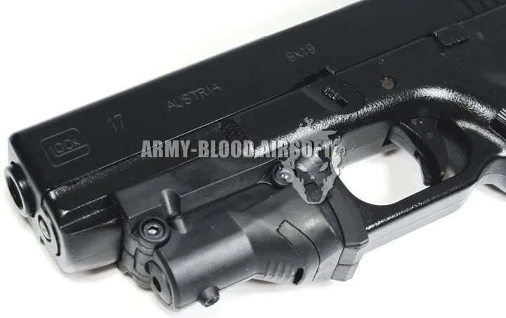 Тактический охотничий красный точечный лазерный прицел 5 мВт для Glock 19 23 22 17 21 37 31 20