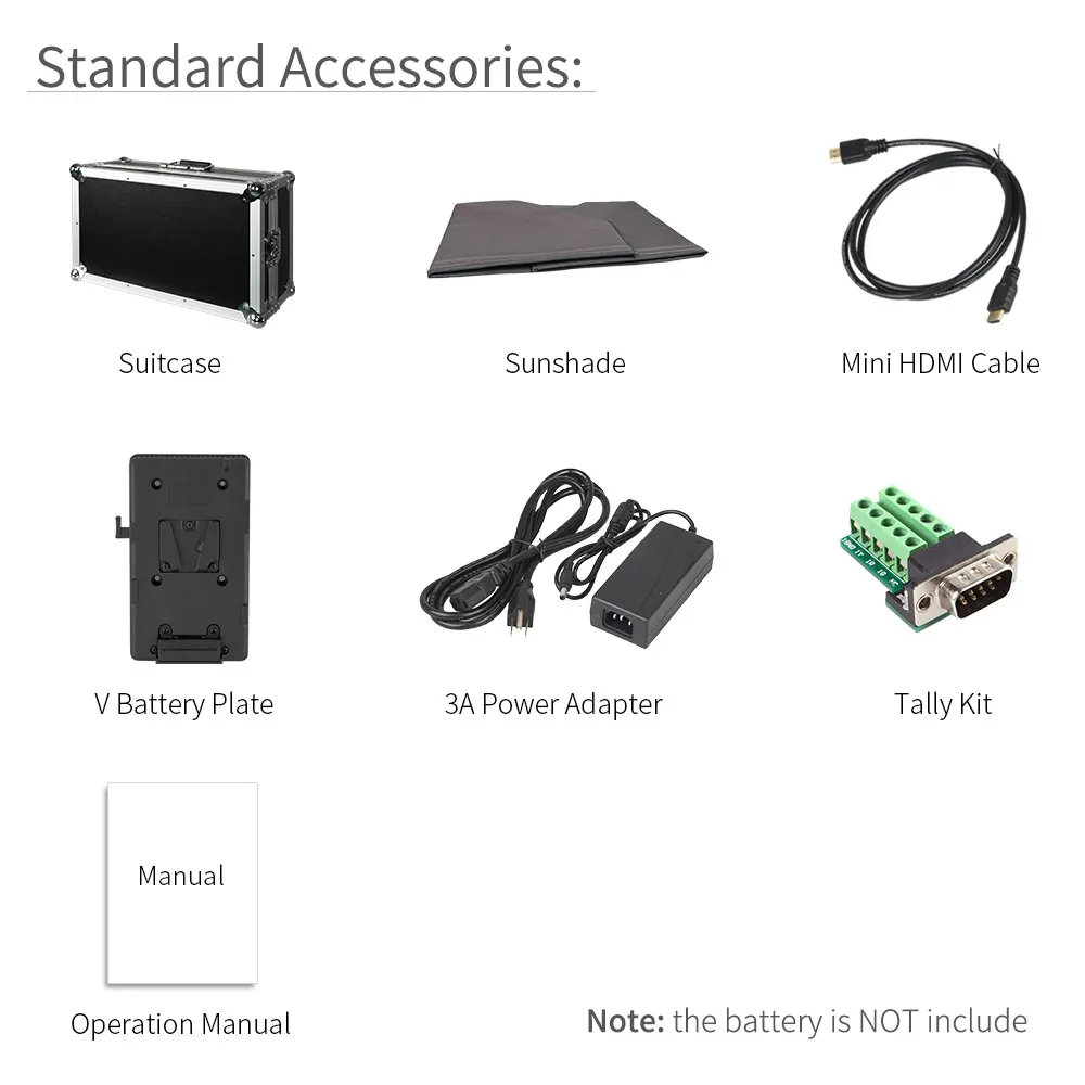 Монитор Seetec для вещания 17 3 дюйма IPS 3G SDI HDMI с AV YPbPr переносной ЖК монитор