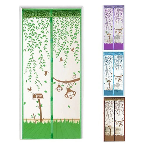 Магнитные летние Антимоскитные насекомые мухи жуки занавески сетка для