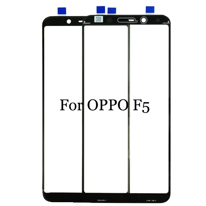

Запасная сенсорная панель для OPPO F5, черно-белая, без гибкого кабеля