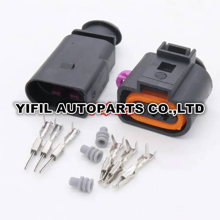 5 компл./лот 3 контактный/гнездовой Радарный разъем датчика температуры