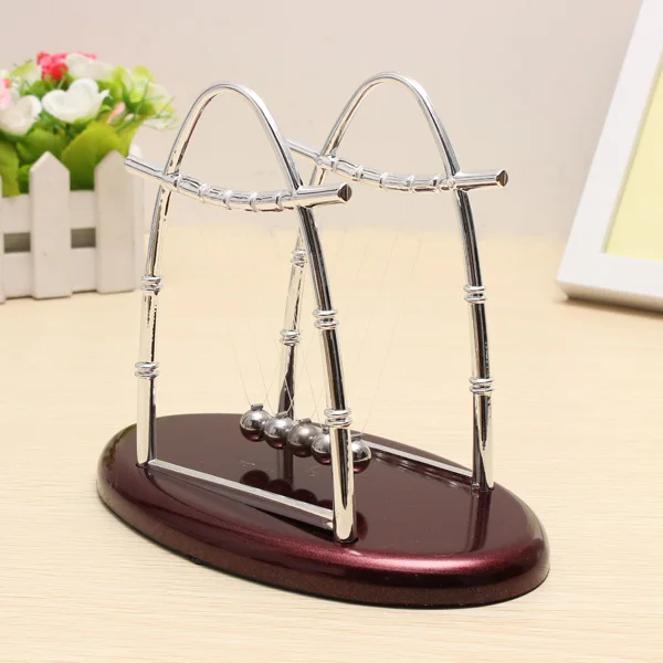Настольная игрушка в форме дуги Newton's Cradle Balance Balls Science Puzzle | Игрушки и хобби