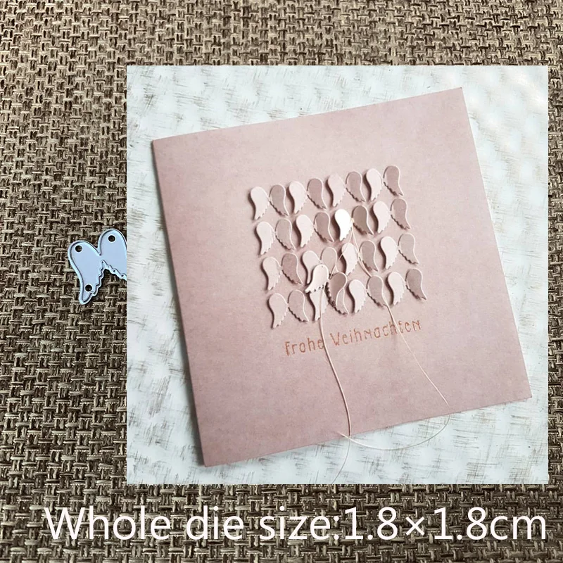 Металлические Вырубные штампы XLDesign для рукоделия вырезанные ангельское сердце