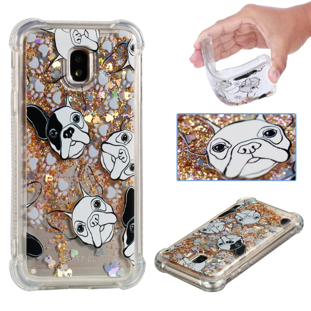 Противоударный Жидкий чехол для Samsung J3 2017 J330F/DS J330G/DS Galaxy 2017/J5 J7 fundas capa |