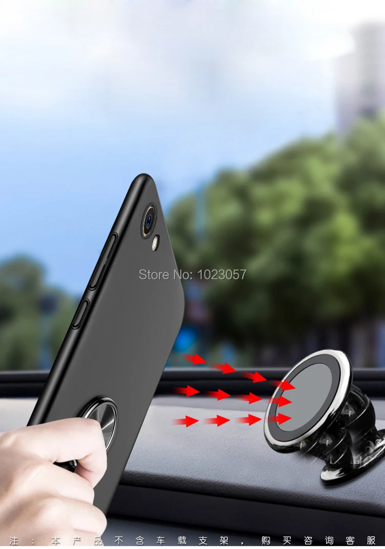 360 Degree Ring Finger Holder Car Magnet Phone Case For Nubia Z11 Z17 Mini Lite Stand ZTE lite |