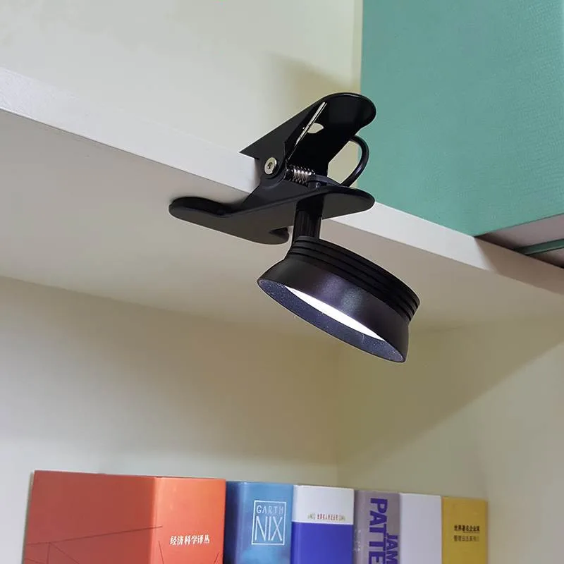 Новый USB аккумуляторные прикроватная датчик светильник с зажимами лампа для