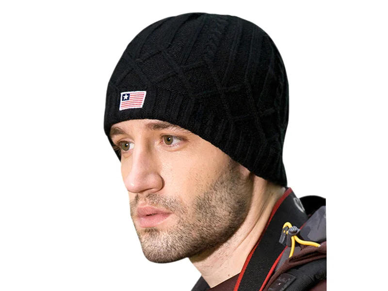 Skullies Beanies, вязаная шапка для мужчин, зимние шапки для мужчин, шапка Gorras, полосатая шапочка, маска, мягкая мужская Балаклава, зимняя шапка, шапка