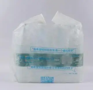 Пищевой биоразлагаемый кукурузный крахмал на основе compostable футболка забота мешок для супермаркета продуктовый