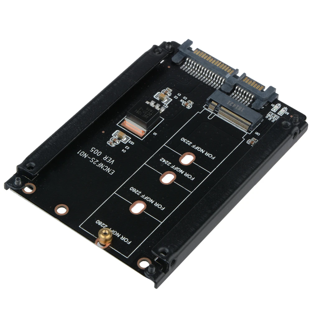 M.2 NGFF SSD для SATA 2 5 ГБ/сек. 6 плата адаптера с адаптером Кабинета M2 адаптер винтами