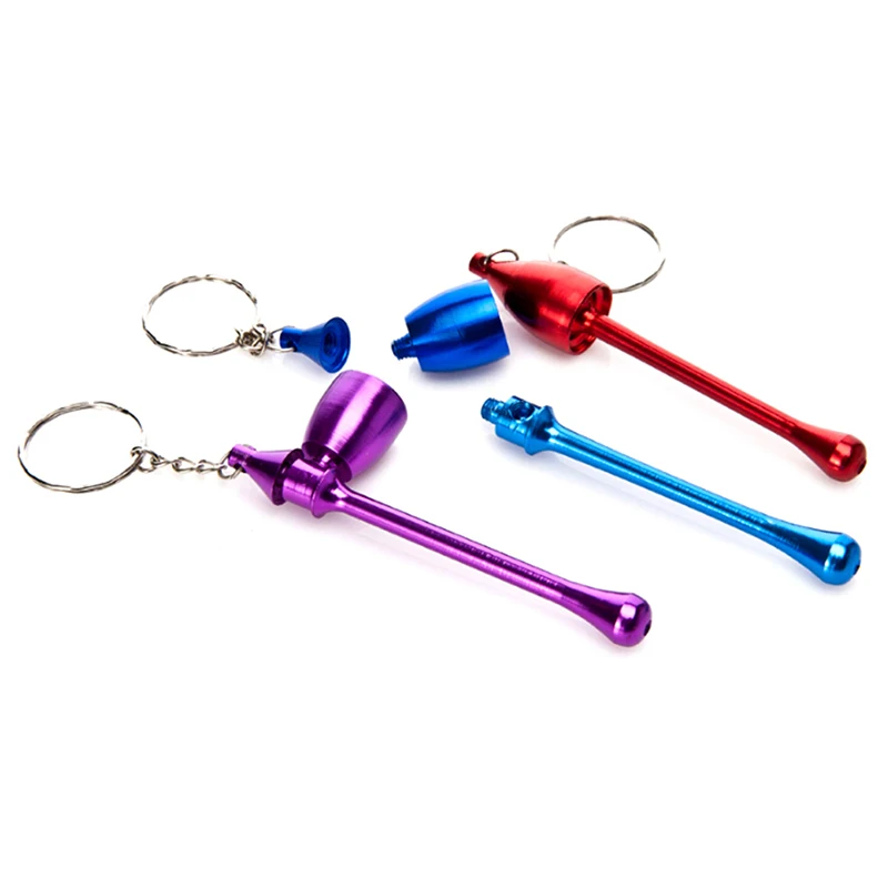 1 шт. Портативный травяная табачная трубка курильщик подарок малый мини металл