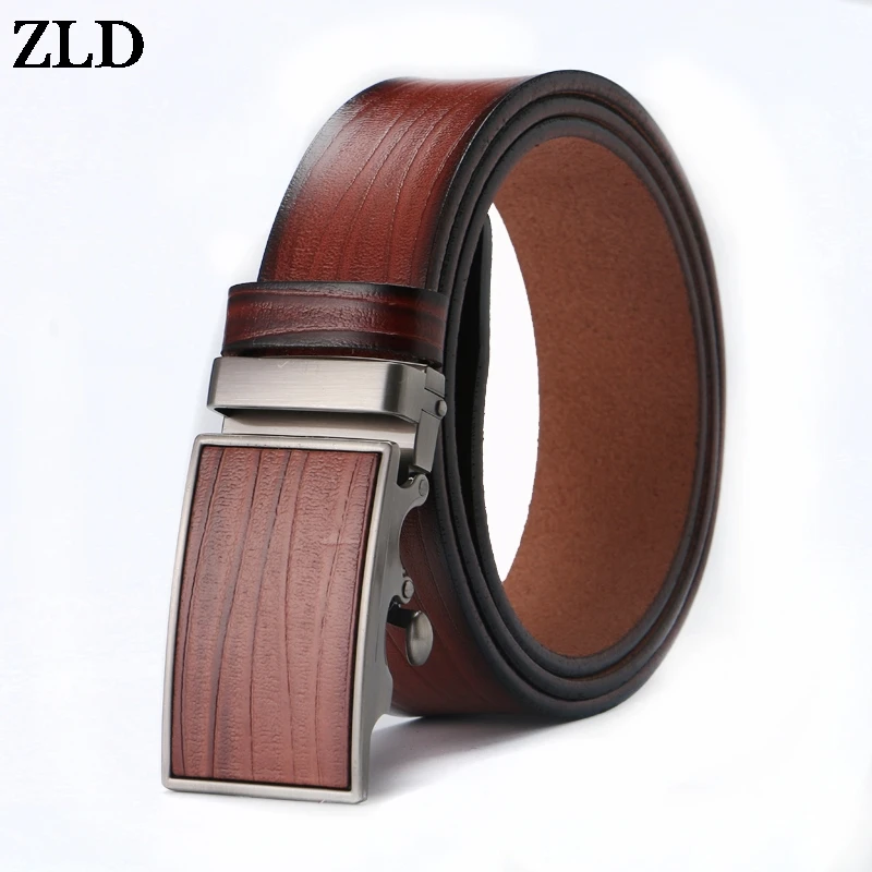 Мужской ремень из 100% натуральной кожи ZLD винтажный роскошный воловьей с
