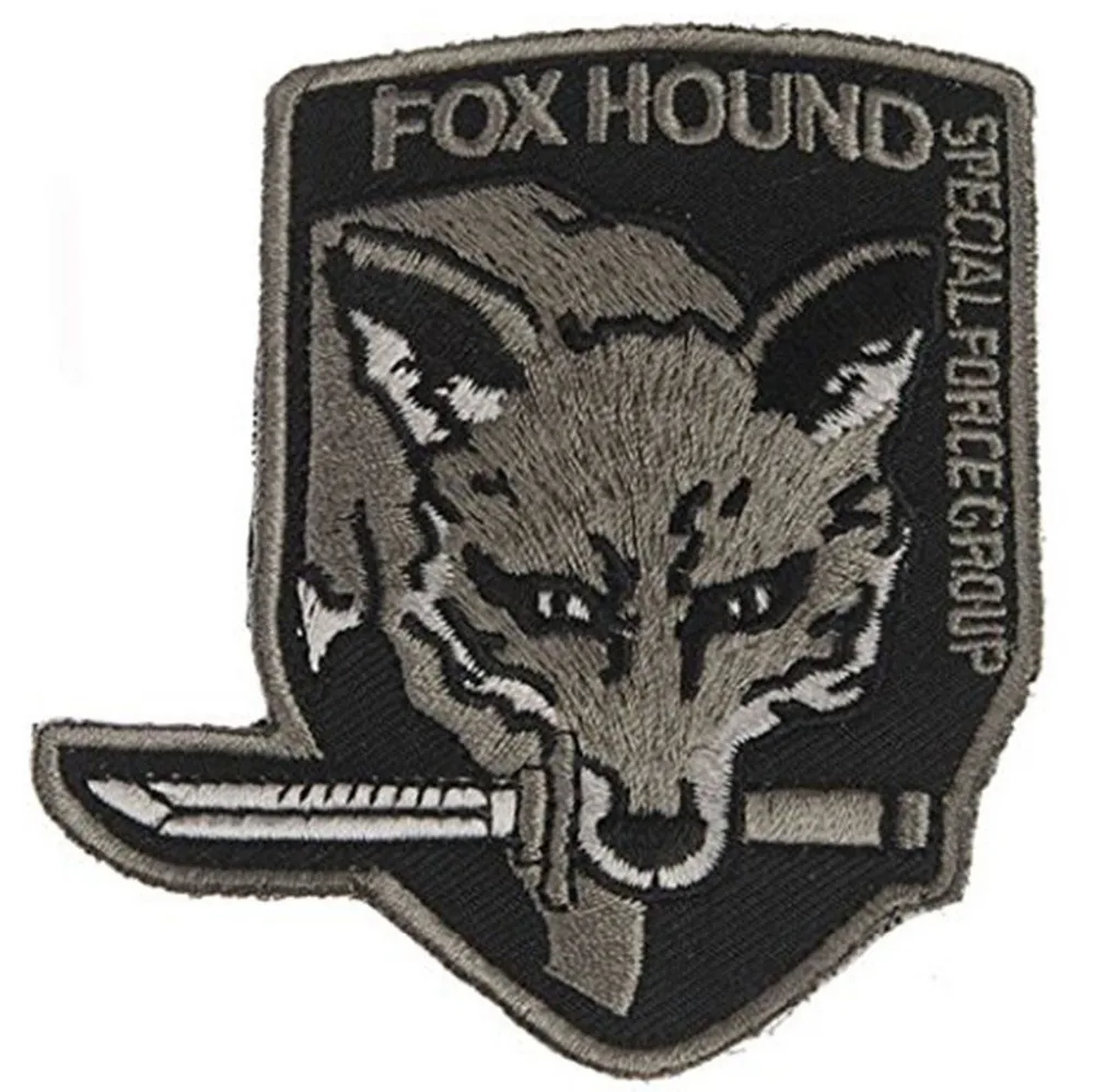 METAL GEAR SOLID FOXHOUND FOX HOUND SPECIAL FORCE GROUP VELVRO PATCH | Спорт и развлечения