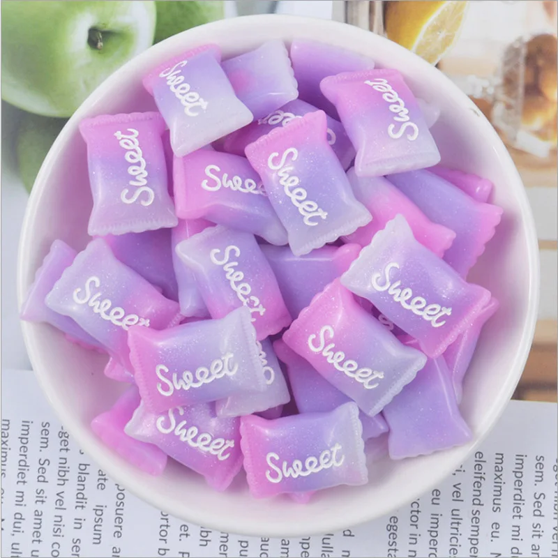 30 шт. милые конфеты для мобильного телефона красоты сделай сам девушек волос