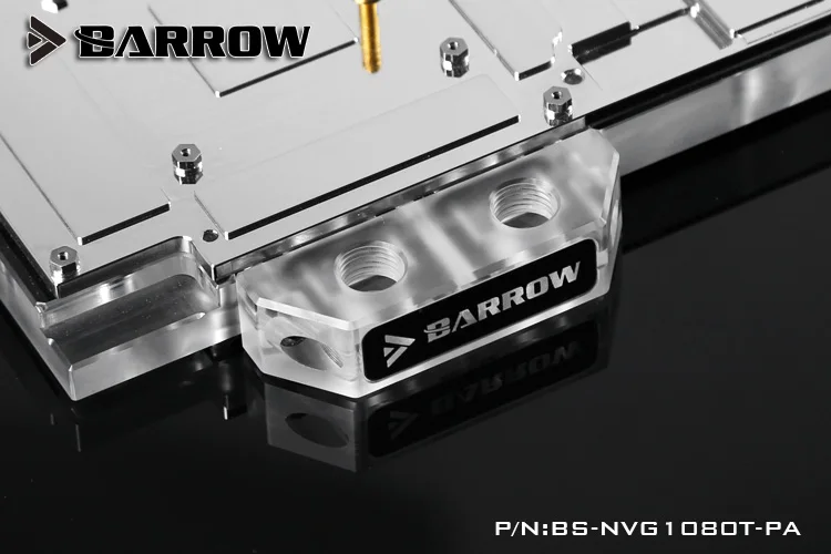 Блок водяного охлаждения Barrow GPU для GTX 1080TI/New TiTan X радиатор BS NVG1080T PA|gpu water block|water