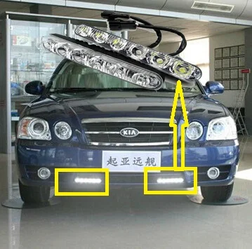 Sorento Оптима дневной светильник светодиодный Бесплатная доставка! 2 шт./компл. +