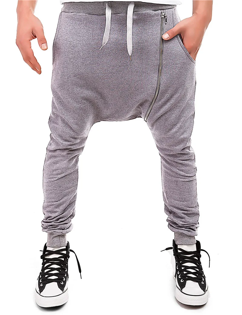 Мужские повседневные шаровары в стиле хип хоп с драпировкой готическом