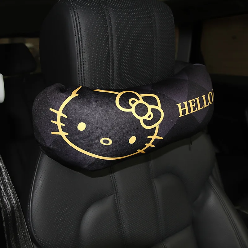 1 шт. Автомобильная подушка Kitty Cat Автомобильная подушка для шеи на сиденье Универсальная автомобильная подушка для шеи в автомобиль подголовник подушка под поясницу подушка автомобильные аксессуары