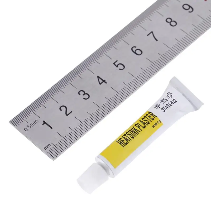

2pcs STARS-922 Heatsink Plaster Thermal Silicone Adhesive Cooling Paste Strong Adhesive Compound Glue