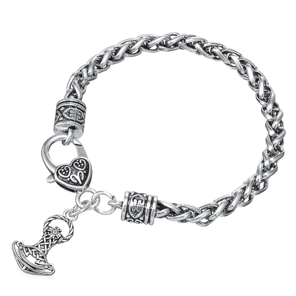 Мужской и женский браслет Молот Тора мьельнир молот Викинг Норский амулет