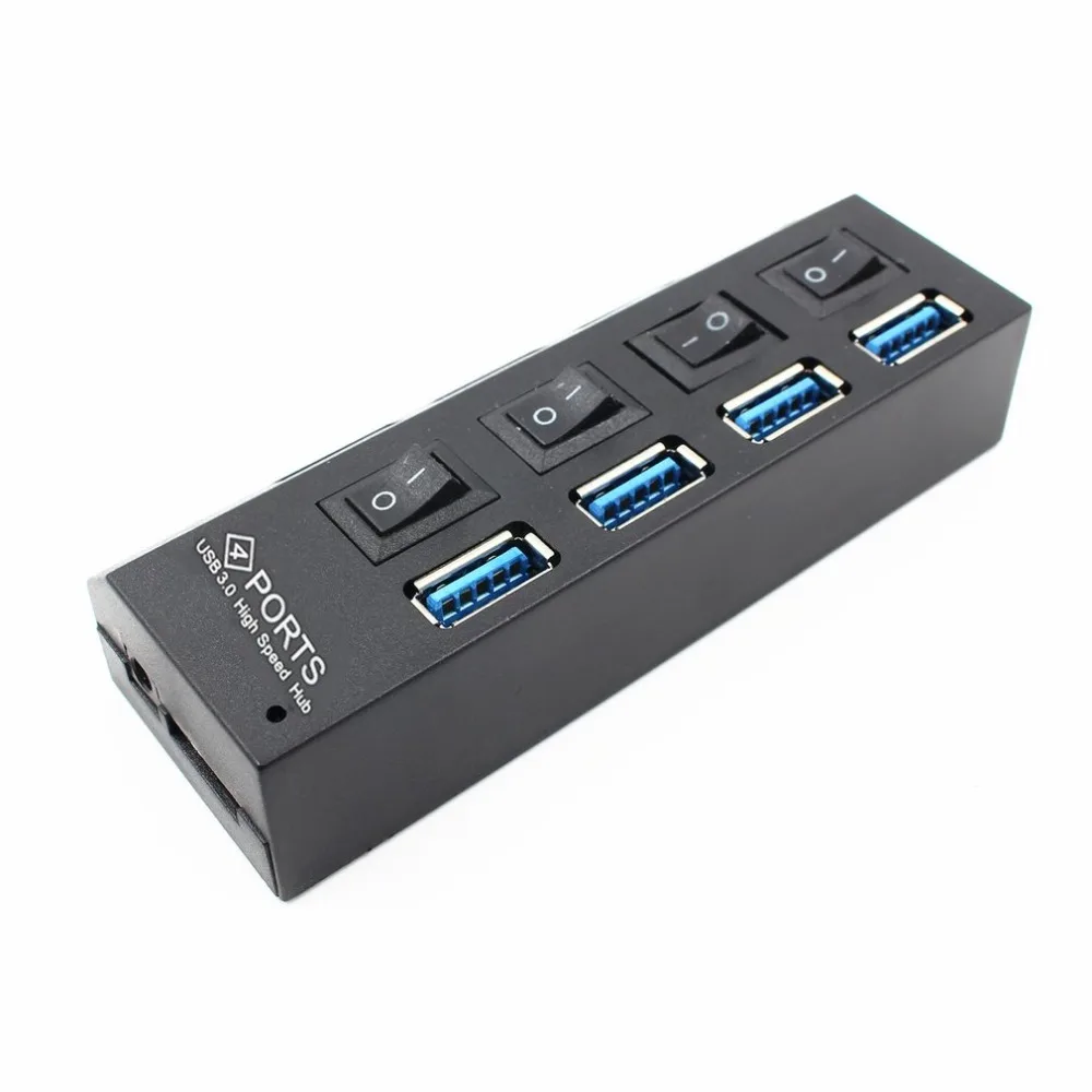 Новейший высокоскоростной USB концентратор 3 0 с отдельными четырьмя портами