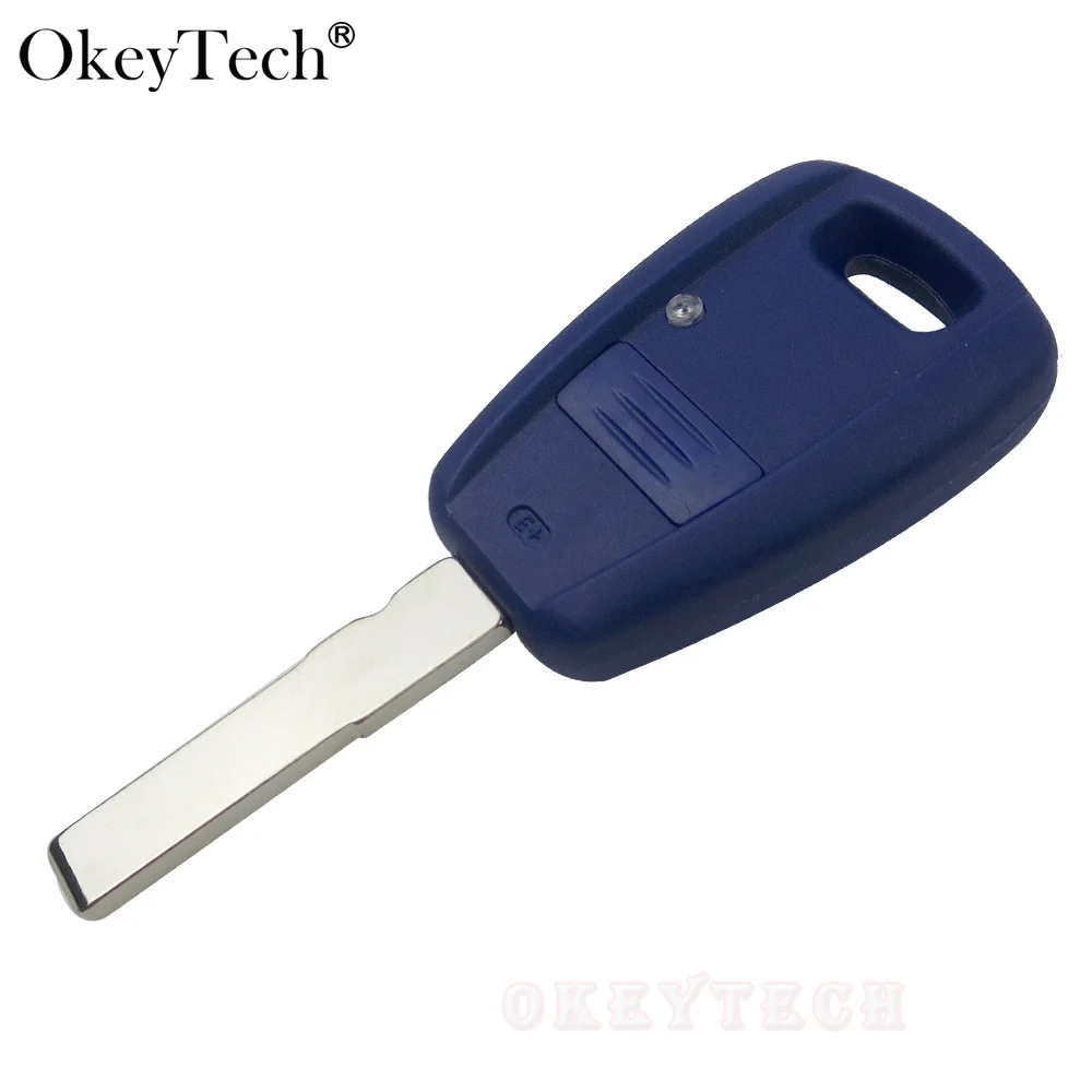 Okeytech 10 шт. 1 кнопка дистанционного ключа брелок оболочка для Fiat Punto Doblo Bravo замена