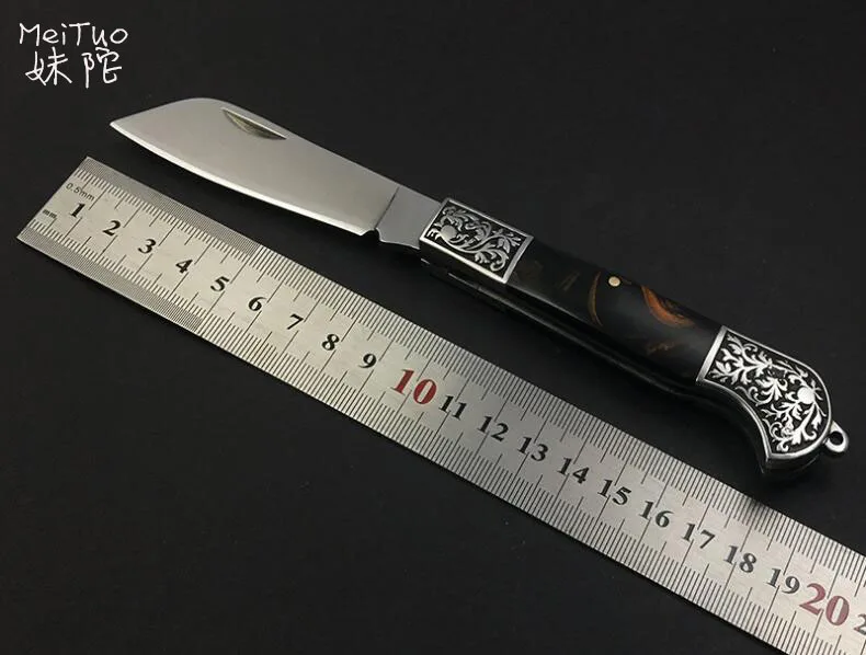 LLxxmm высокое качество лезвие из нержавеющей стали с деревянной ручкой складной нож для отдыха на природе