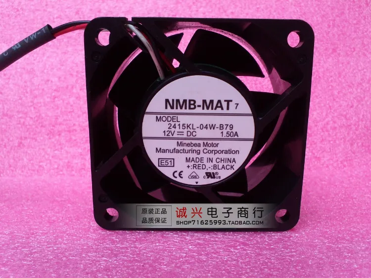 Для nmb 6038 2415kl 04w b79 12v 1.50a6cm охлаждающий вентилятор 60 38 мм|fan 60|cooling fan60 fan |