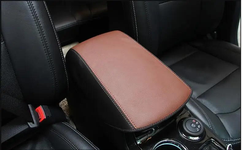 2012- для Ford Explorer, чехол для подлокотника, чехол для подлокотника, чехол-кобура, защитный кожаный чехол для интерьера