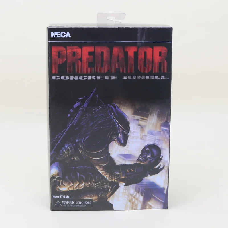 20 см NECA Хищник джунгли демон джунгли Охотник в маске ПВХ фигурка модель игрушки Хищник фигурка игрушки - Цвет: 9 with box