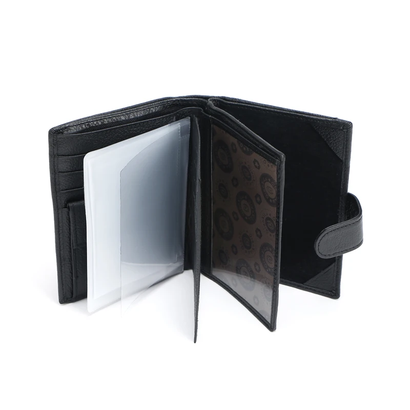 Вместительные дорожные бумажники от известного бренда два сложения подходят для